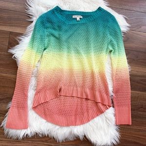 3/$25🌟Billabong Starfruit Sun Open Knit Sweater